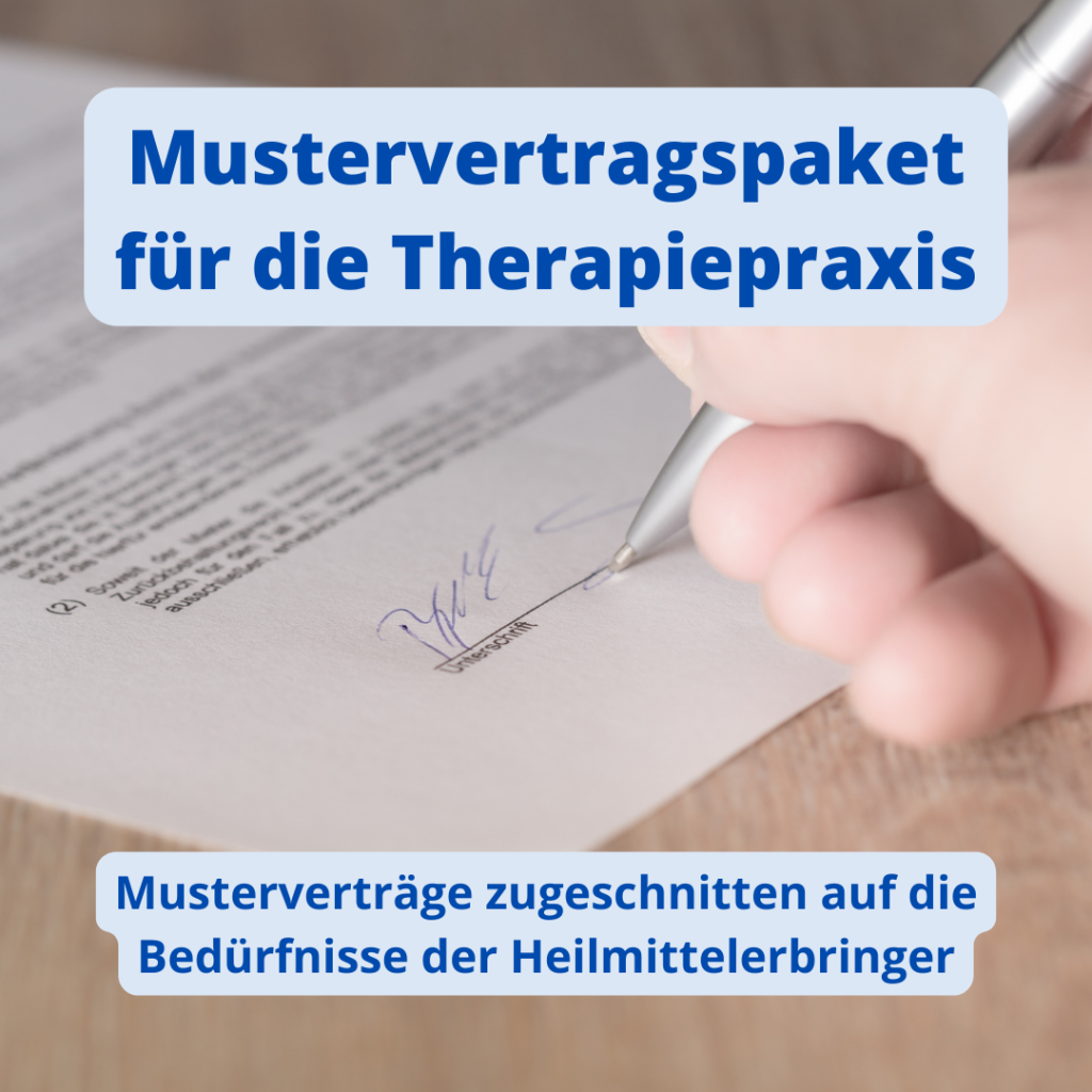 Mustervertragspaket Für Die Therapiepraxis - Skopinno Shop