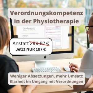 Verordnungskompetenz in der Therapiepraxis